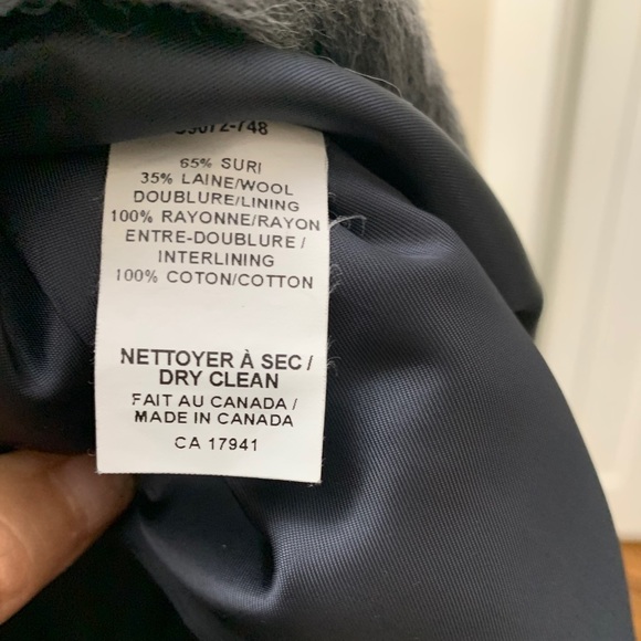 Vintage Andy The Anh Alpaca wool coat - Picture 5 of 5